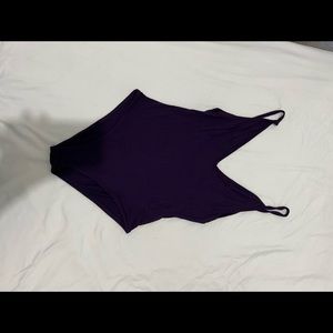 Purple bodysuit